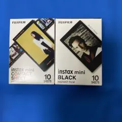 FUJIFILM instax mini フィルム 2種セット