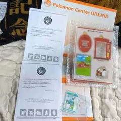 新品未開封ポケモンセンターオンライン アクリルスタンド、シールセット、非売品貴重
