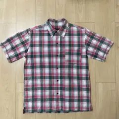 PARASHUTO 半袖チェックシャツ　Mサイズ