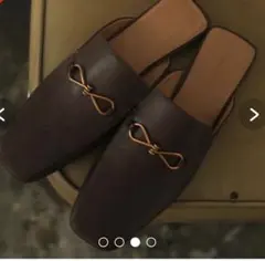 TODAYFUL Leather Slide Loafersのサムネイル