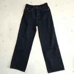 ユニクロ ワイドストレートジーンズ