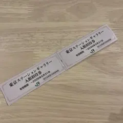 東京ステーションギャラリー 招待券２枚