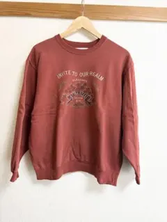 メイソングレイ　トレーナー　レトロ