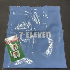 【セブンイレブン】Happyくじ　トートバッグ　ブルー　ラバーコレクション