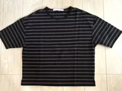 FRAMeWORK クレープジャージーボーダーTシャツのサムネイル