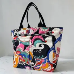 LESPORTSAC レスポートサック トートバッグ ハンドバッグ 総柄 A4可のサムネイル