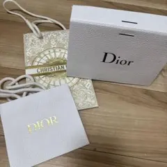 Dior ホワイトショップ袋 小型