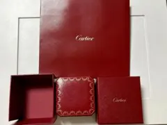 カルティエ　ジュエリーボックス　ショッパー付　指輪リングの空箱