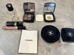CHANEL アイシャドウセットとフェイスパウダーとクリームセット巾着袋