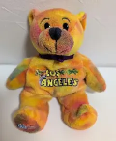 カラフルテディベア 　 ロサンゼルス　アメリカ　Los Angeles 　RGU
