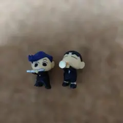 クレヨンしんちゃんフィギュア 2体セット カプセルトイ