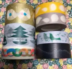 ミナペルホネン マスキングテープ　ウミトタ/call7種類　【40cm切売り】