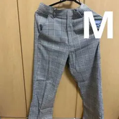 レディース チェック ボトムス ズボン