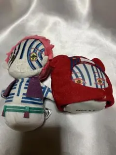 鬼滅の刃 猗窩座 あにずきん、ぽてっとますこっとセット