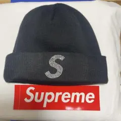 Supreme　New Era　Swarovski　S Logo　Beanie