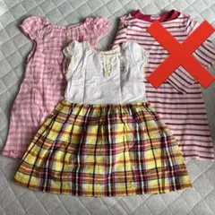 ミキハウス　110 ワンピース 2点セット