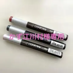 【かず江川村様専用】コピック補充インク （R27, B99, V01）のサムネイル