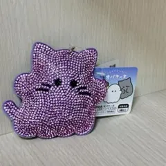 【新品未使用】オバケーヌ ニャンコーヌ ฅ⸃⸃キーホルダー キラキラのサムネイル