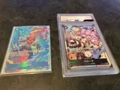 ワンピース カードゲーム セット パラレル SR ペローナPSA10 マルコ