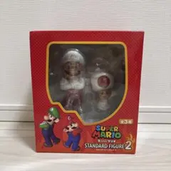 【未開封品】スーパーマリオ スタンダードフィギュア2 ファイアマリオ＆キノピオのサムネイル