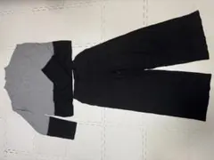 【ピーチ・ジョン】 ルームウェア 上下セット S/M グレー・ブラックのサムネイル