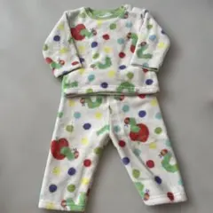 はらぺこあおむし　もこもこパジャマ80cm