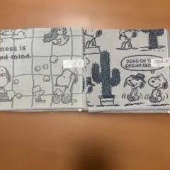 スヌーピータオルセット　ハンカチ