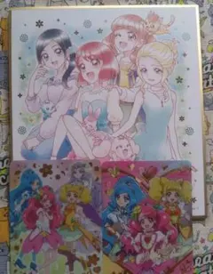 プリキュア色紙ART20周年special２ ヒーリングっとプリキュア 箔押し