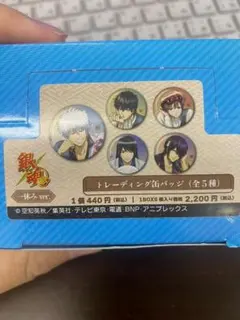 銀魂　トレーディング缶バッジ　全5種