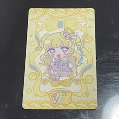 きゃらっぴん ゆい 缶バッジ プリティーシリーズ プリパラ 夢川ゆい