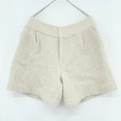 LOULOU WILLOUGHBY ルル ウィルビー ショートパンツ ベージュ