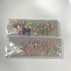 リボン　ネイルパーツセット