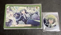 アイナナ　10th Anniversary ポストカード　大和　缶バッジ