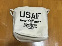【非売品】AVIREX　布製大型バスケット（折畳み可能）