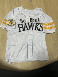 新品☆タグ付☆未着用☆ソフトバンクホークス ユニフォーム Mサイズ☆メッシュ☆