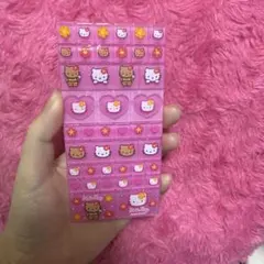 キティ タイルシール ハイビスカス 日焼け