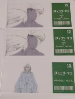 MAPPA展チェンソーマン 原画クリアカード 3枚セット