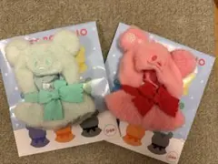 【赤、緑】シークレットポンチョ ディズニーストア2個セット