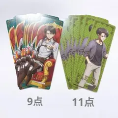 進撃の巨人 アニメイト 特典 しおり リヴァイ ブロマイド