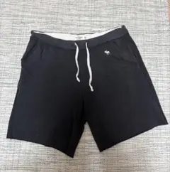 Abercrombie & Fitch 黒ショートパンツ XLサイズ