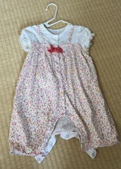 ミキハウス ロンパース 小花柄 70cmのサムネイル