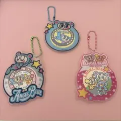 エンジェルブルー ANGEL BLUE 缶バッジ&カバーセット