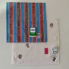 ドラえもん★★新品★ 未使用…タオルハンカチ2枚セット