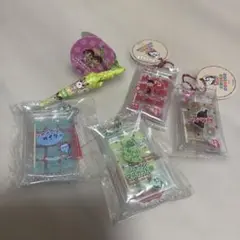 タイトー限定ミニチュアキーホルダー5種セット　さくらんぼ餅　もちもち君など