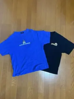 青と黒のTシャツセット