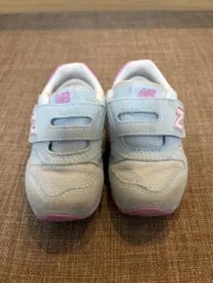 new balance 373 スニーカー 水色/ピンク