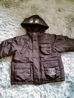 アウター80 美品 ジャケット ブラウン 3way ベスト付 男女兼用き