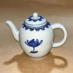 煎茶道具】染付水注 共箱付 美品 - メルカリ