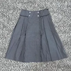 【最高級ライン】ARTISAN アルチザン チェック柄 プリーツスカート 13号のサムネイル
