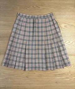 Burberry チェック スカート150 バーバリー　ロンドン